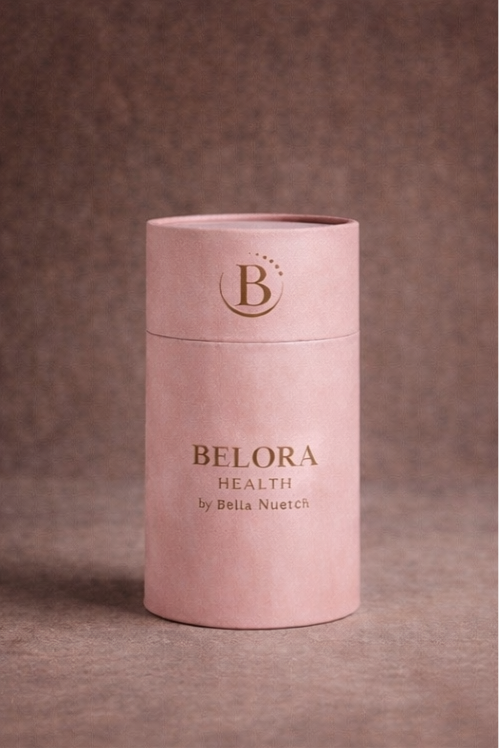 Moise Pousse Hormonal Balance Tea – Belora Health pink tin